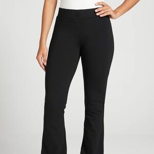 Betabrand Classic Boot-Cut Dress Pants